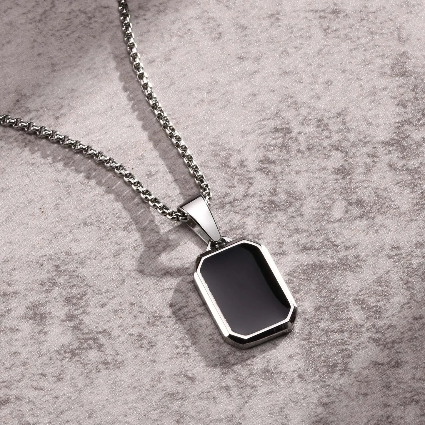 Collier Dog Tag Militaire Homme