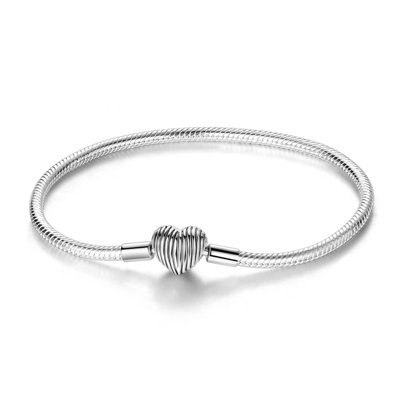 Bracelet Argent Étoile & Papillon