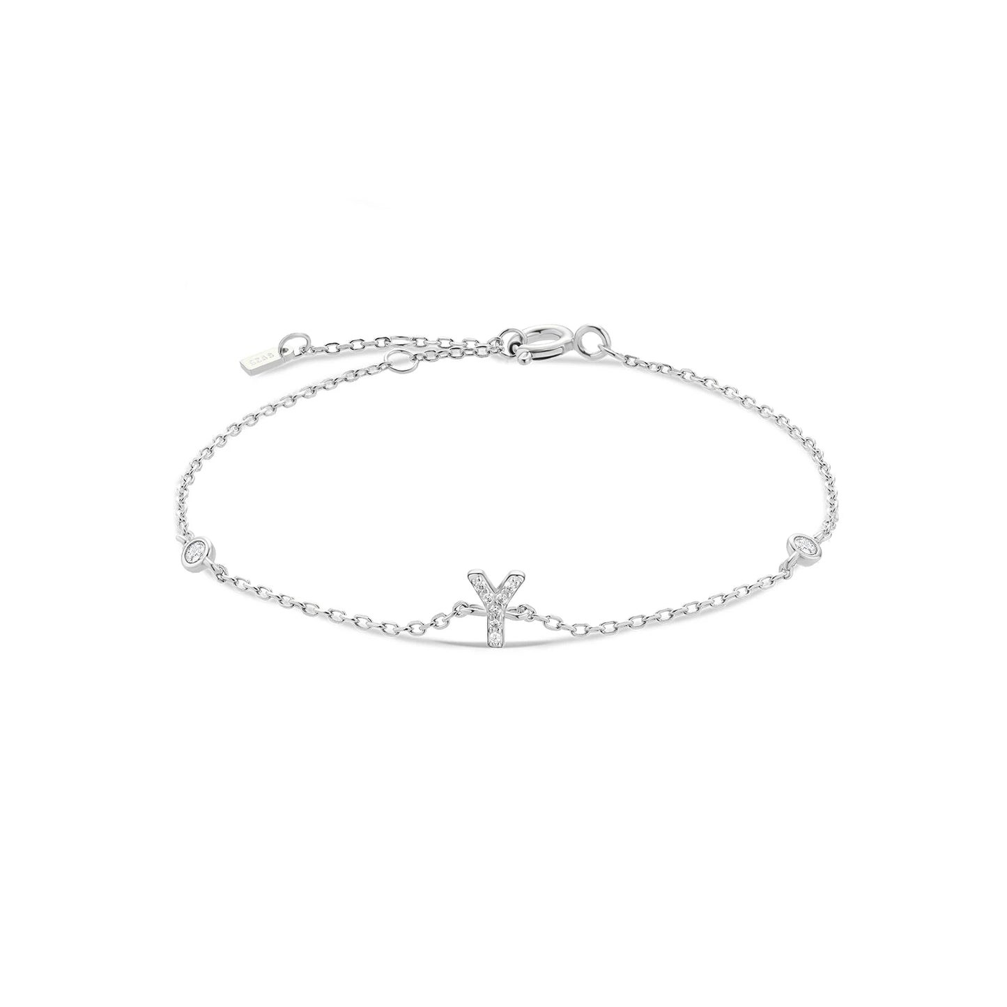 Bracelet Initiale Argent 925