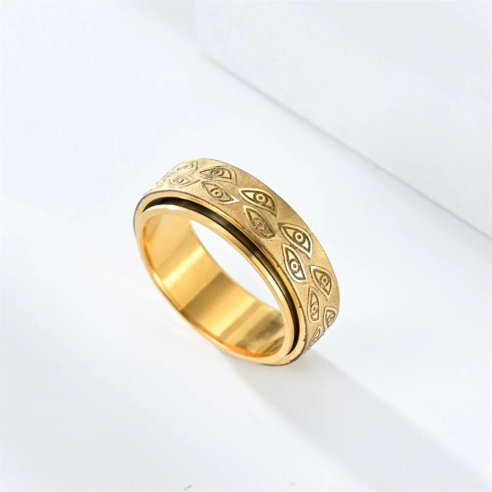 Bague Spinner Œil Protecteur