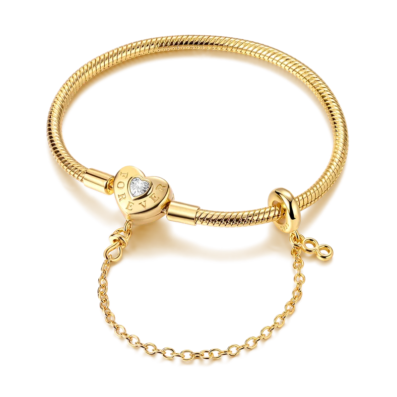 Bracelet Argent Étoile & Papillon