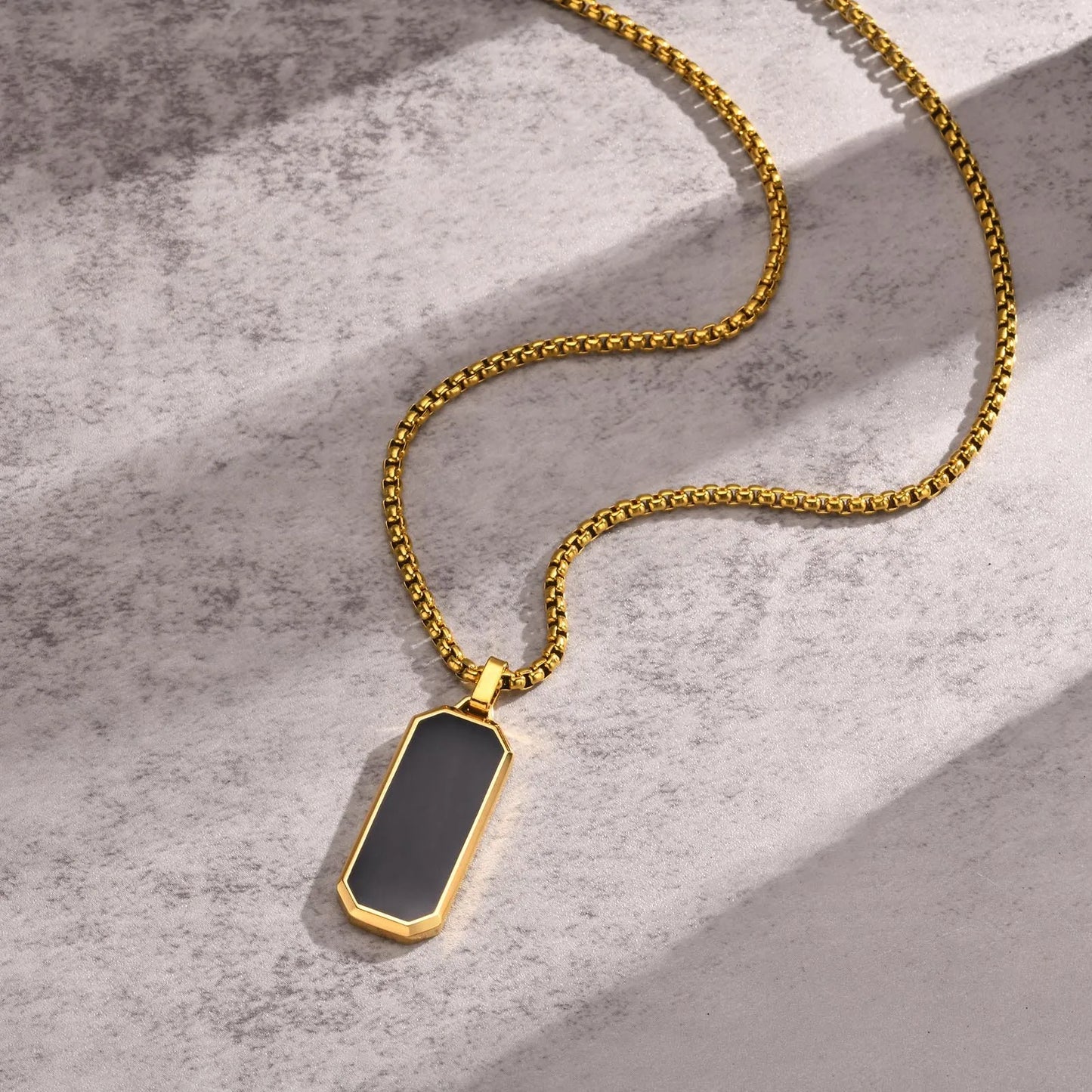 Collier Dog Tag Militaire Homme