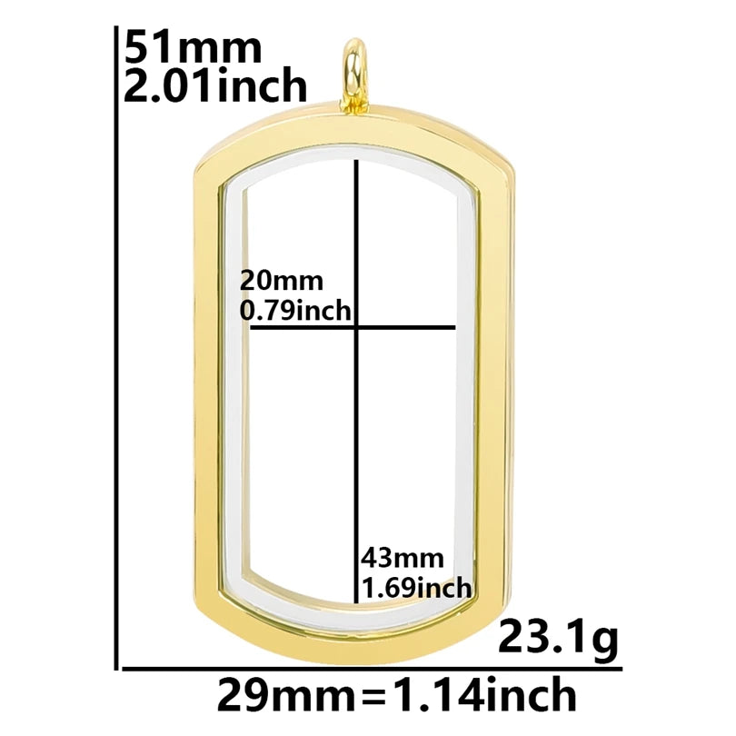 Médaillon Photo Cœur – Pendentif Souvenir Verre