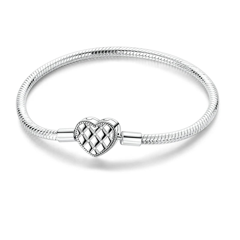 Bracelet Argent Étoile & Papillon