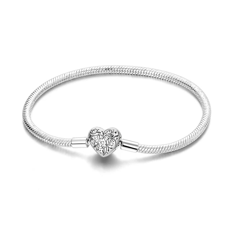 Bracelet Argent Étoile & Papillon