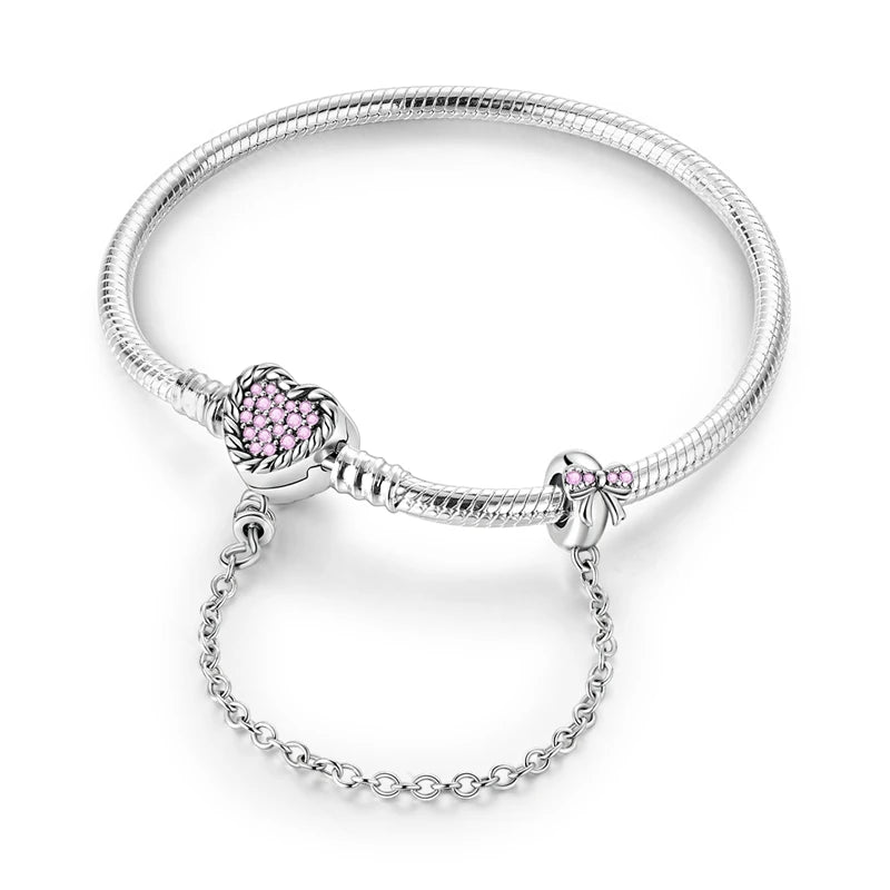 Bracelet Argent Étoile & Papillon