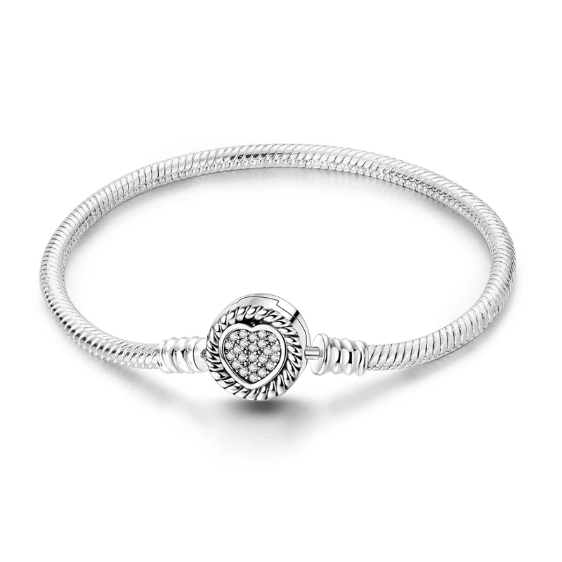 Bracelet Argent Étoile & Papillon