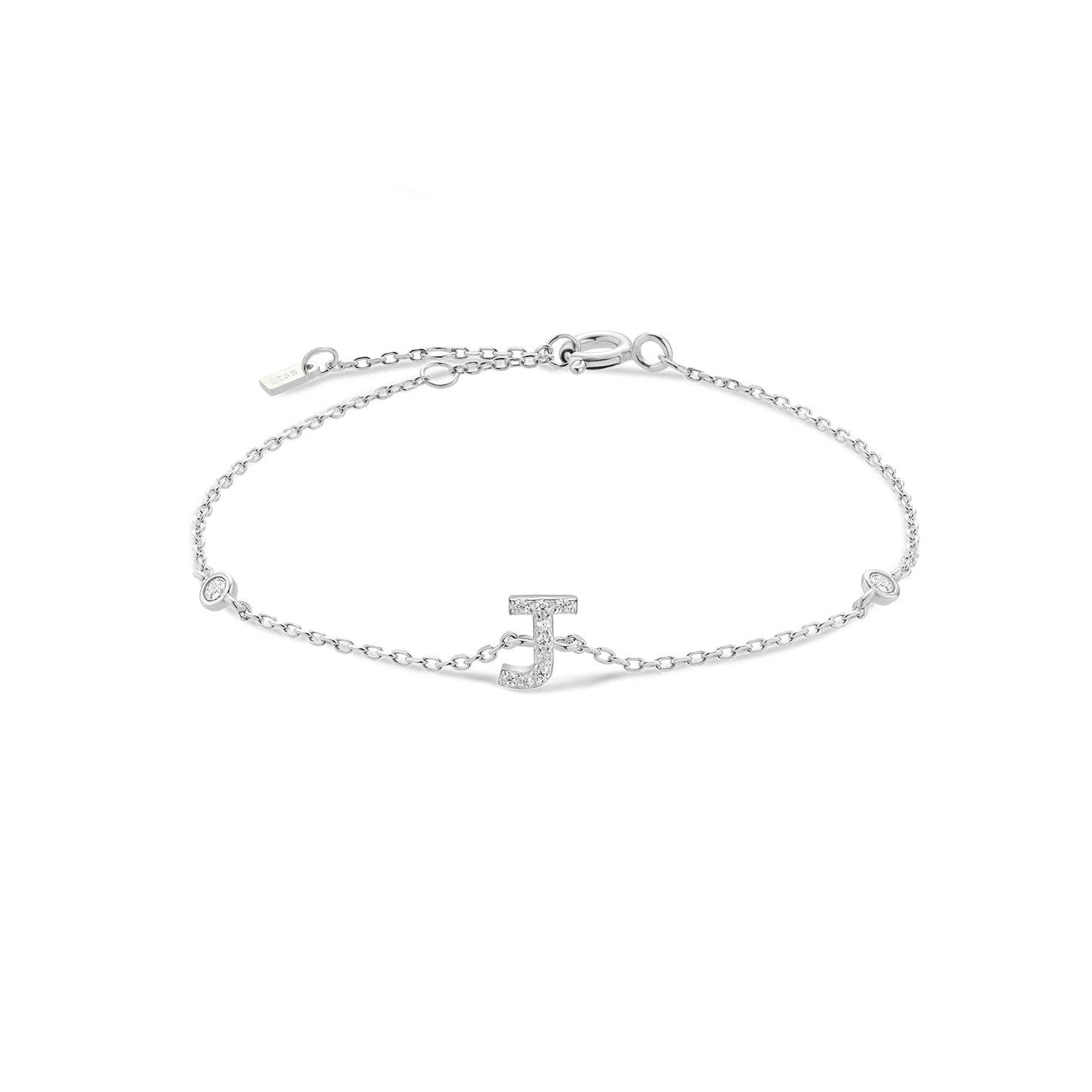 Bracelet Initiale Argent 925