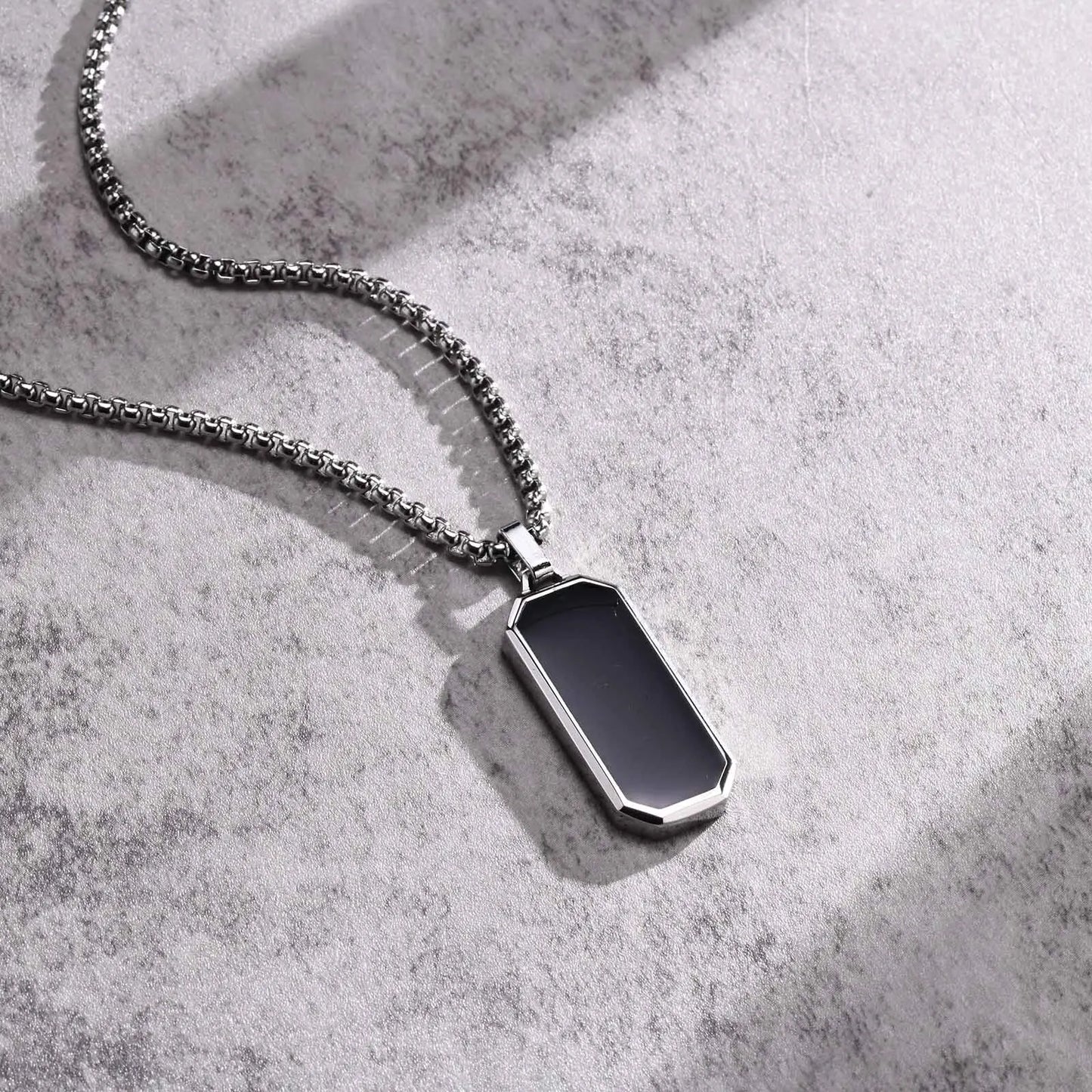Collier Dog Tag Militaire Homme
