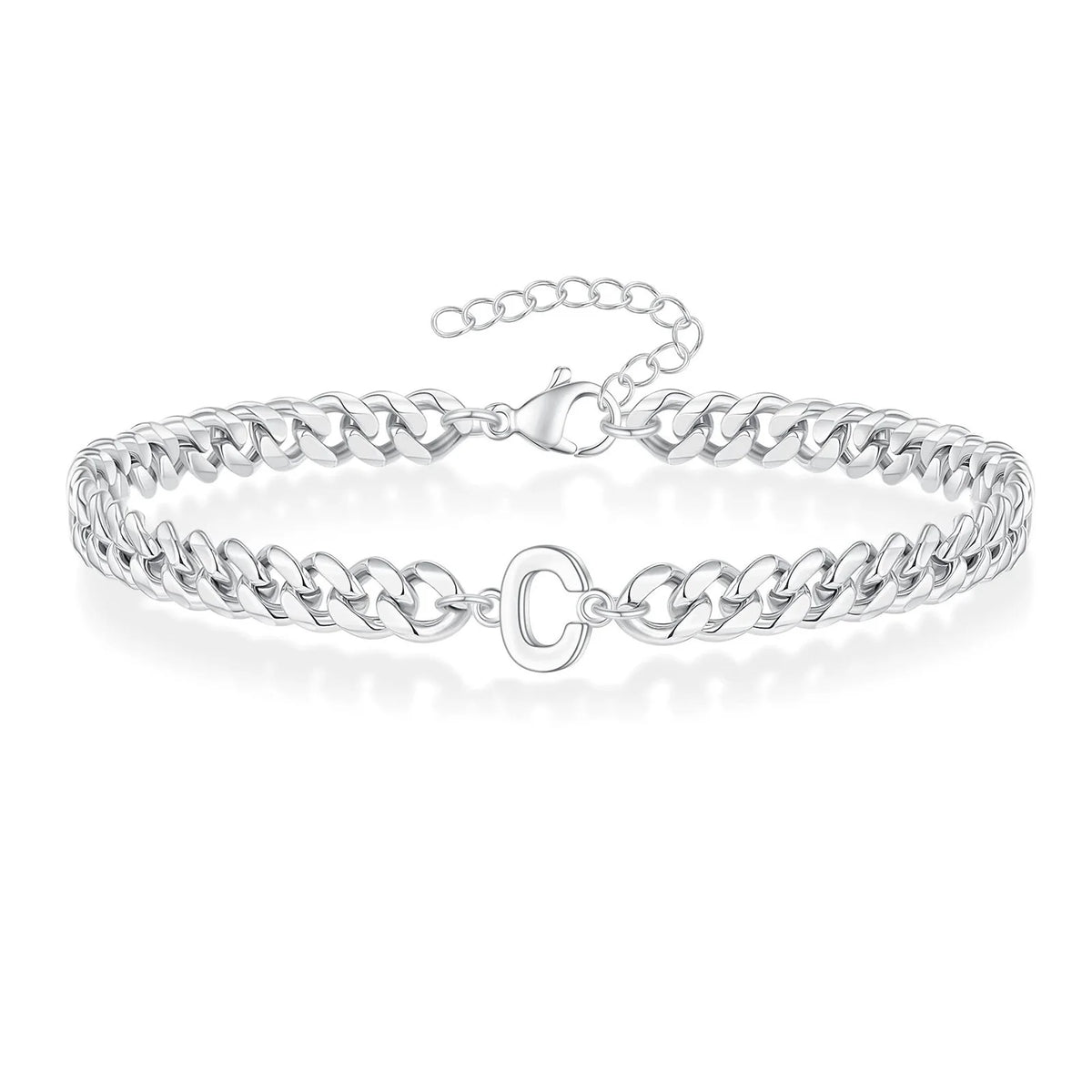 Bracelet Cubaine Initiale
