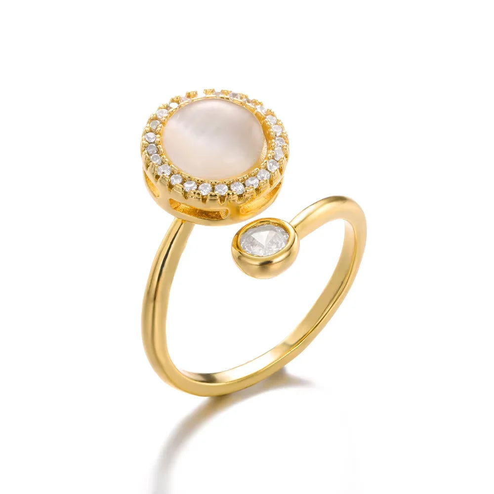 Bague Spinner Tournesol