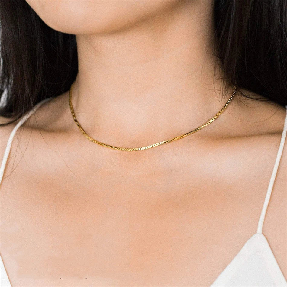 Collier Cœur Œil Protecteur – Acier Inoxydable