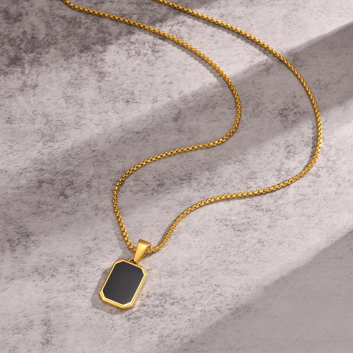 Collier Dog Tag Militaire Homme