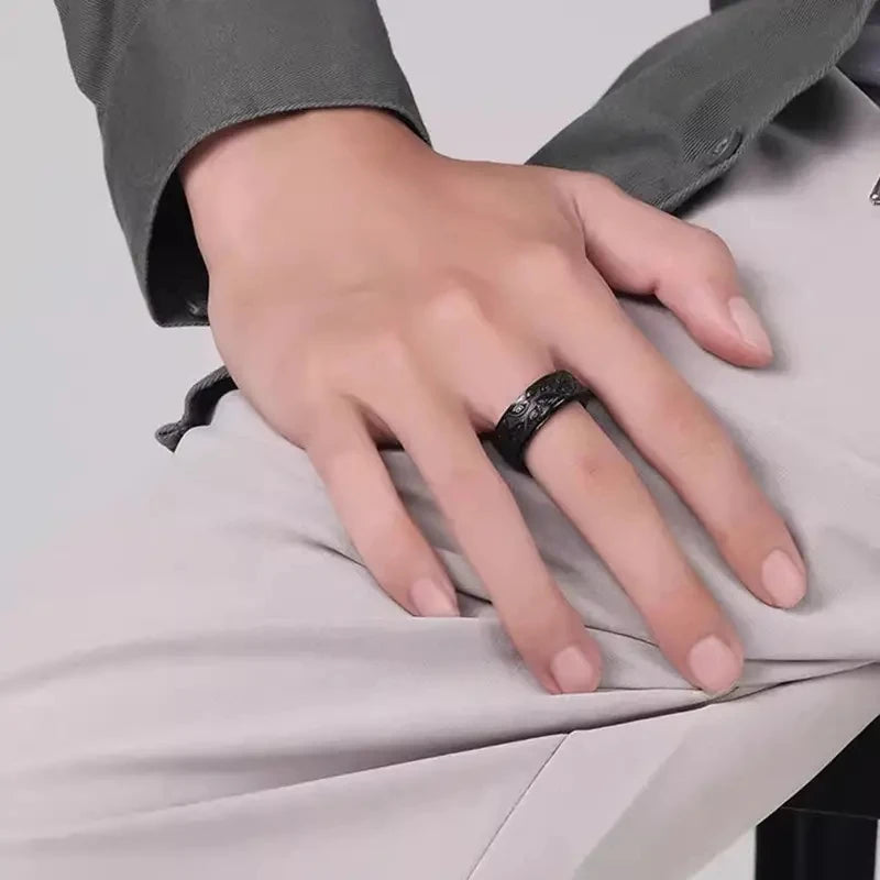 Bague Spinner Œil Protecteur