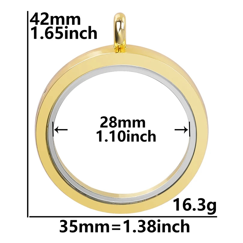 Médaillon Photo Cœur – Pendentif Souvenir Verre