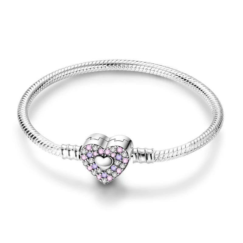 Bracelet Argent Étoile & Papillon