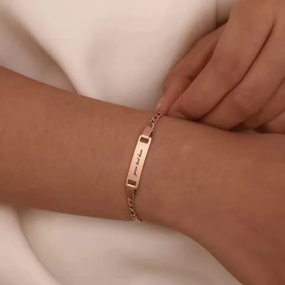 Bracelet Nom Personnalisé