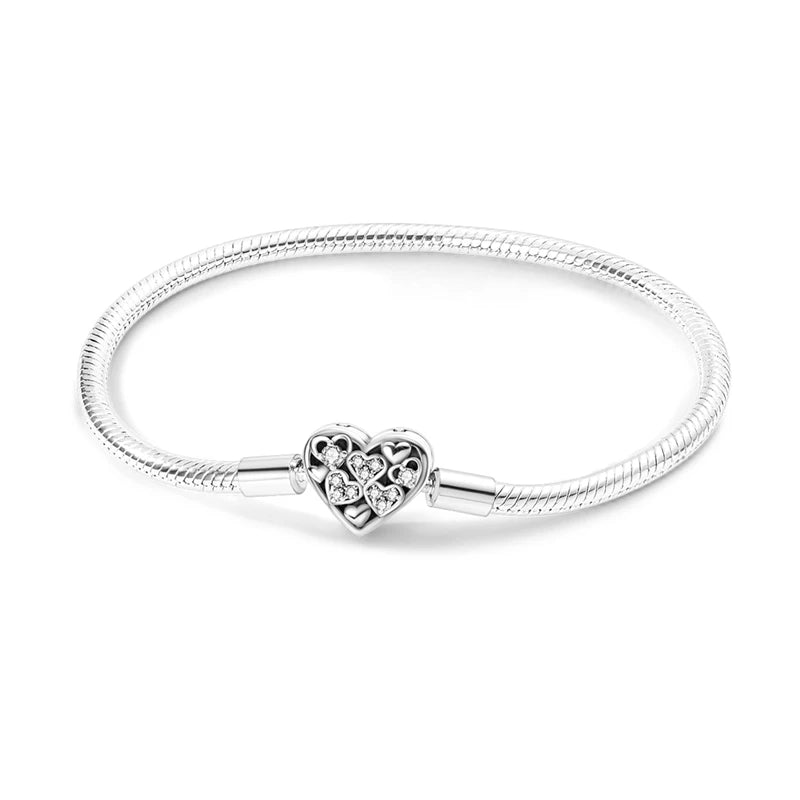 Bracelet Argent Étoile & Papillon