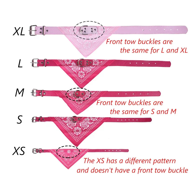 Collier Chien & Chat avec Foulard – Réglable