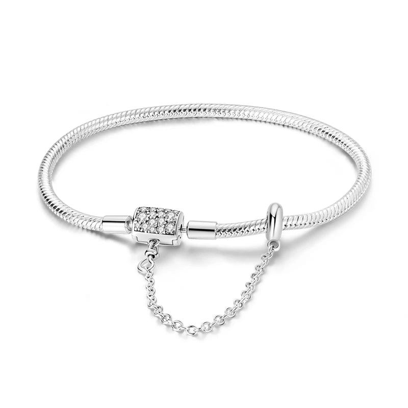 Bracelet Argent Étoile & Papillon