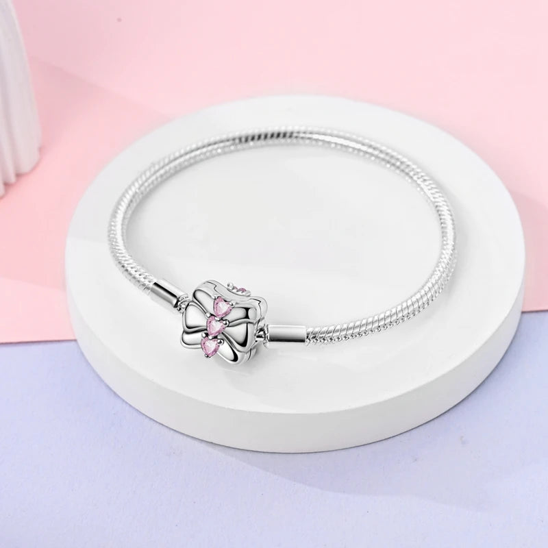 Bracelet Argent Étoile & Papillon