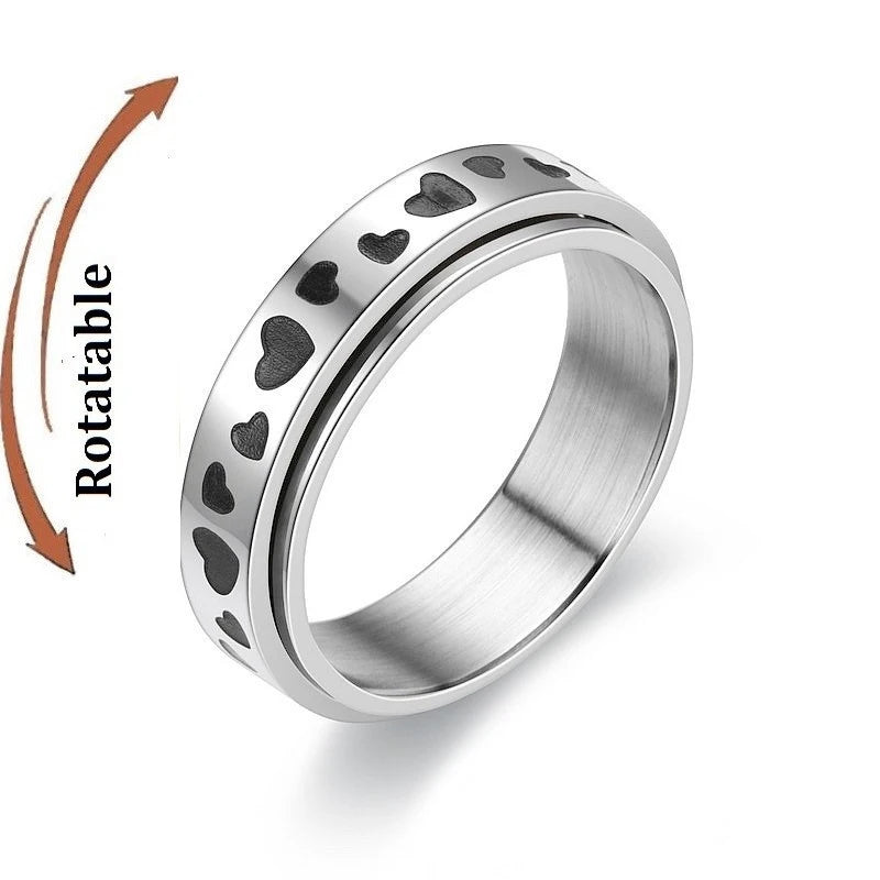Bague Spinner Anti-Stress – Couple