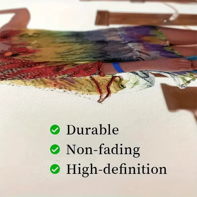 Tableau Personnalisé sur Toile à partir de Votre Photo – Portrait Unique Décoration Murale