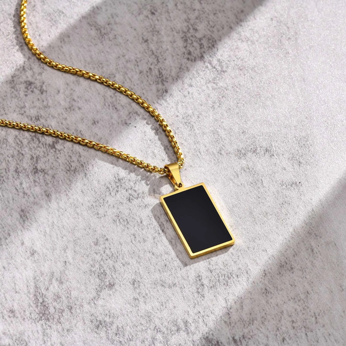 Collier Dog Tag Militaire Homme