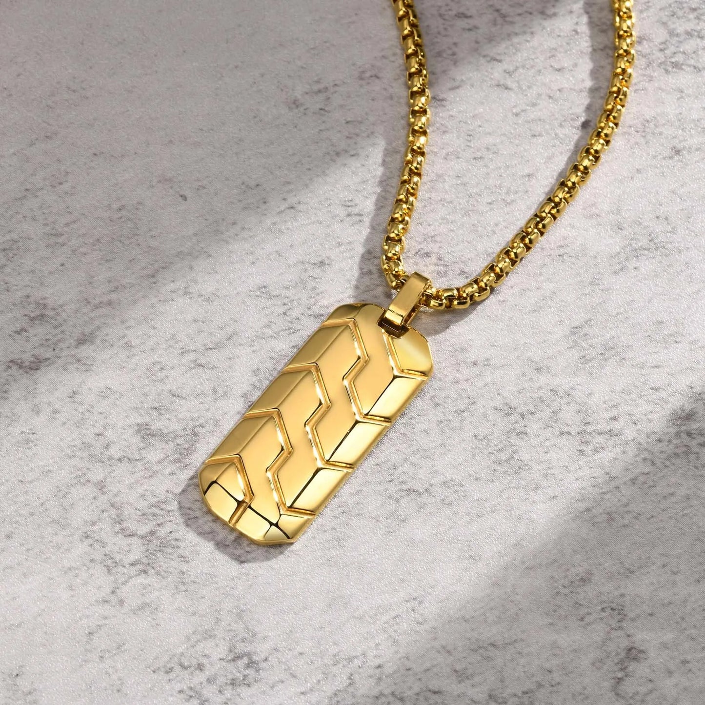 Collier Dog Tag Militaire Homme
