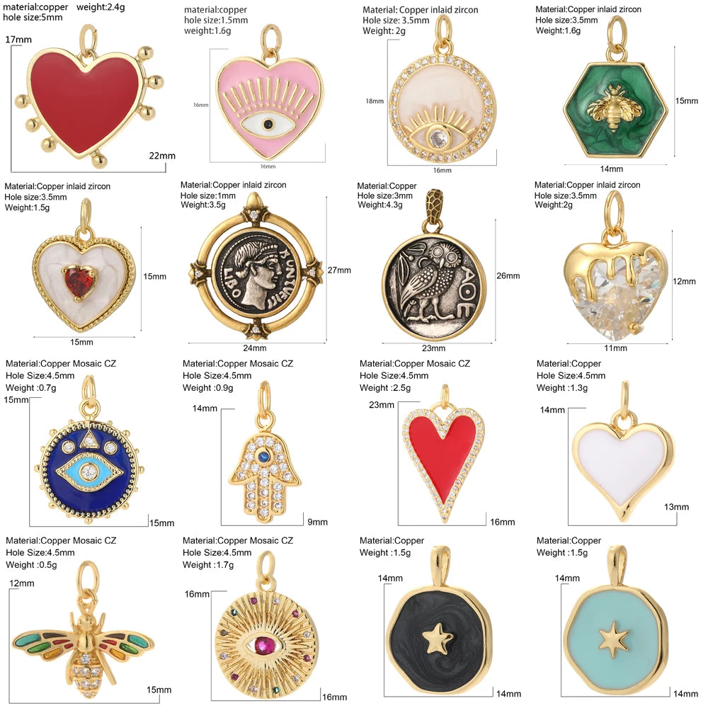 Collier Cœur Œil Protecteur – Acier Inoxydable