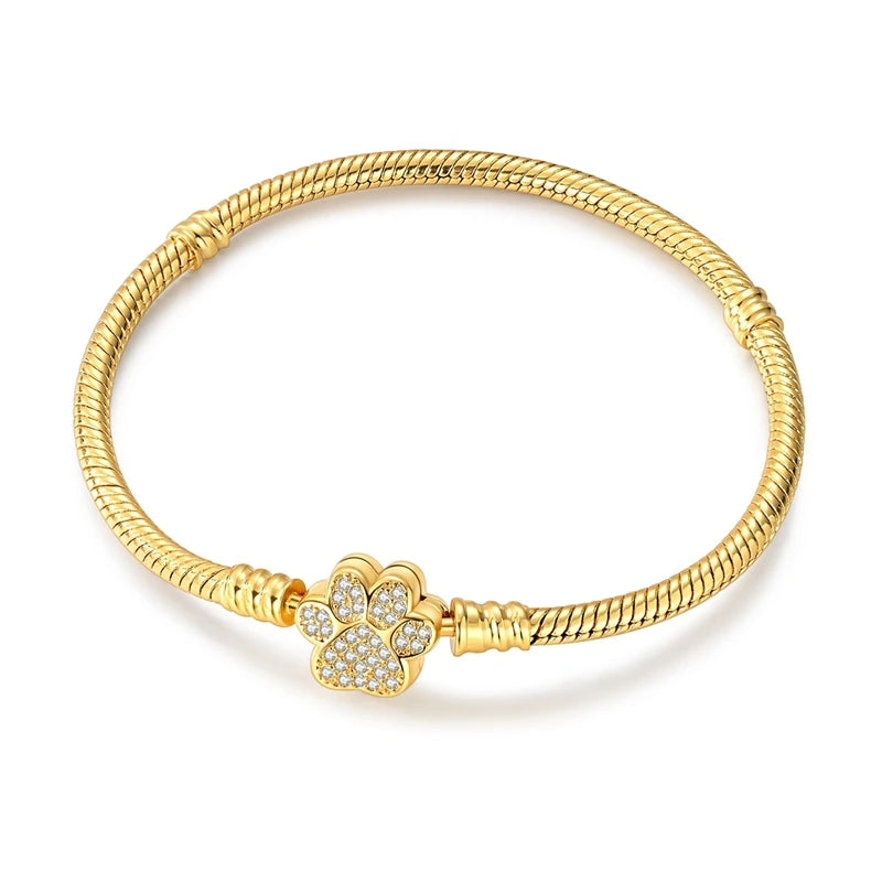 Bracelet Argent Étoile & Papillon