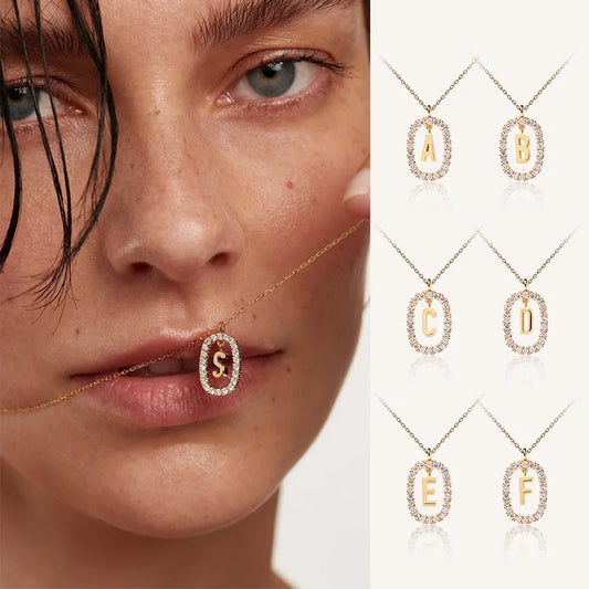 Collier Initiale – Argent 925