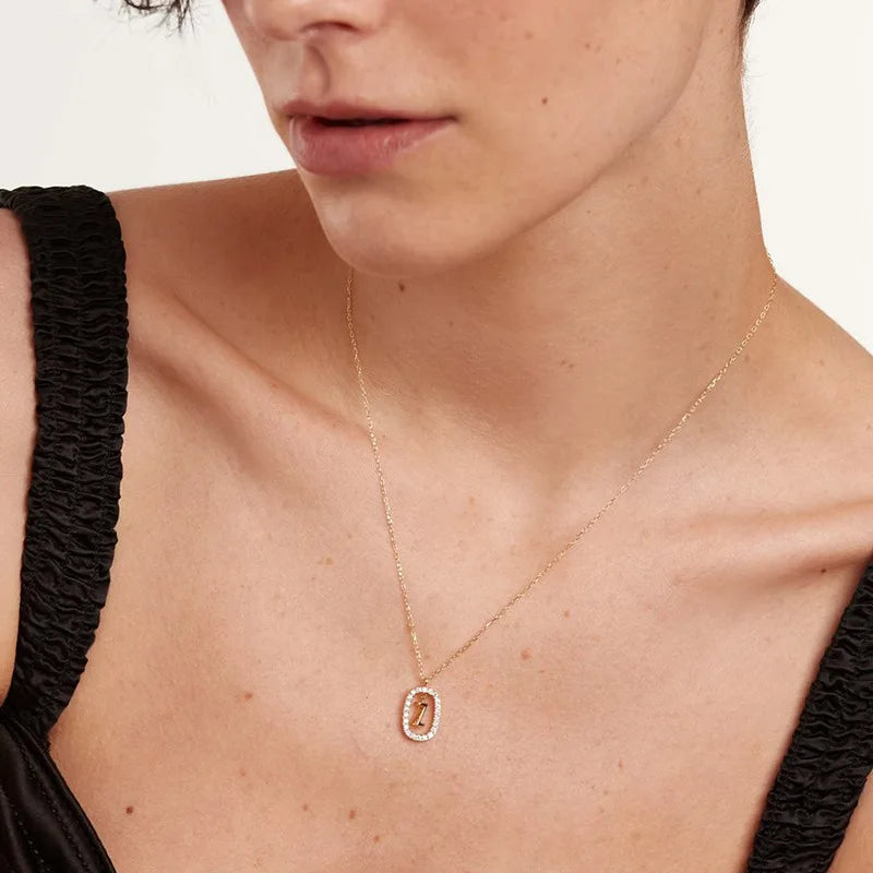 collier initiale argent 925 plusieurs lettres disponibles bijou