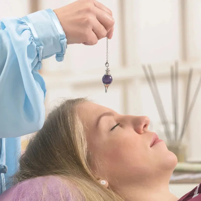 Pendule Chakra Améthyste Naturelle