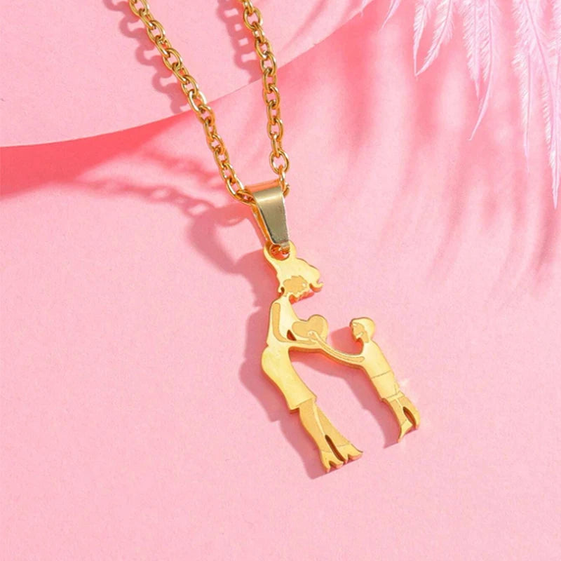 collier maman enfants vue packshot cadeau maison des emotions