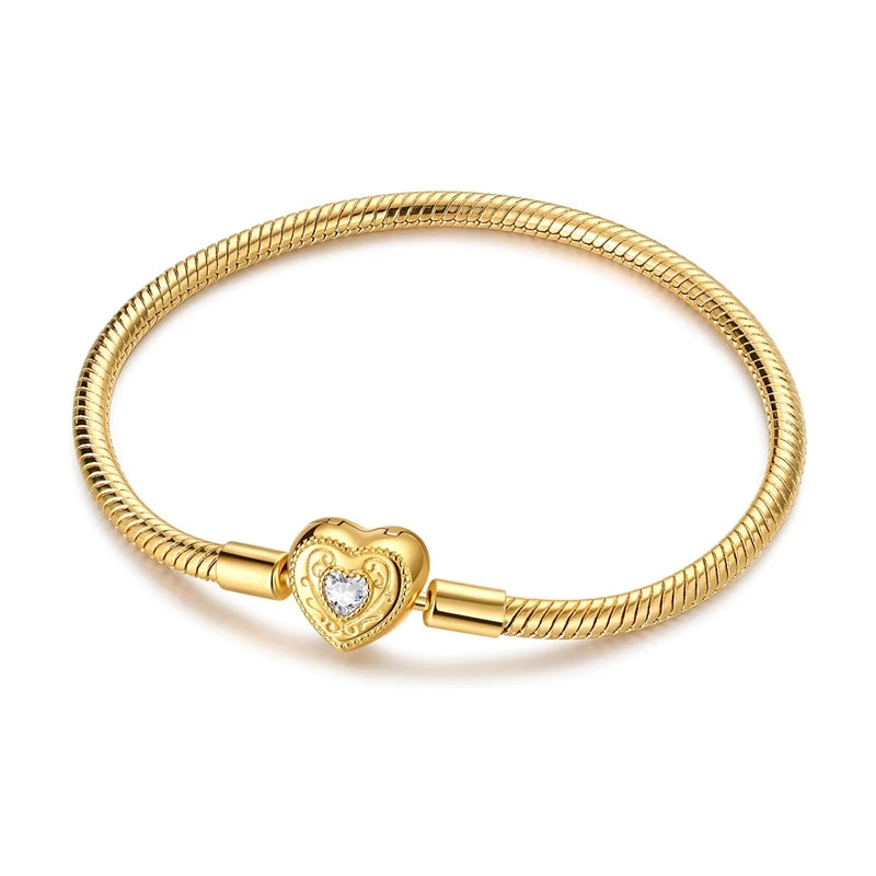 Bracelet Argent Étoile & Papillon