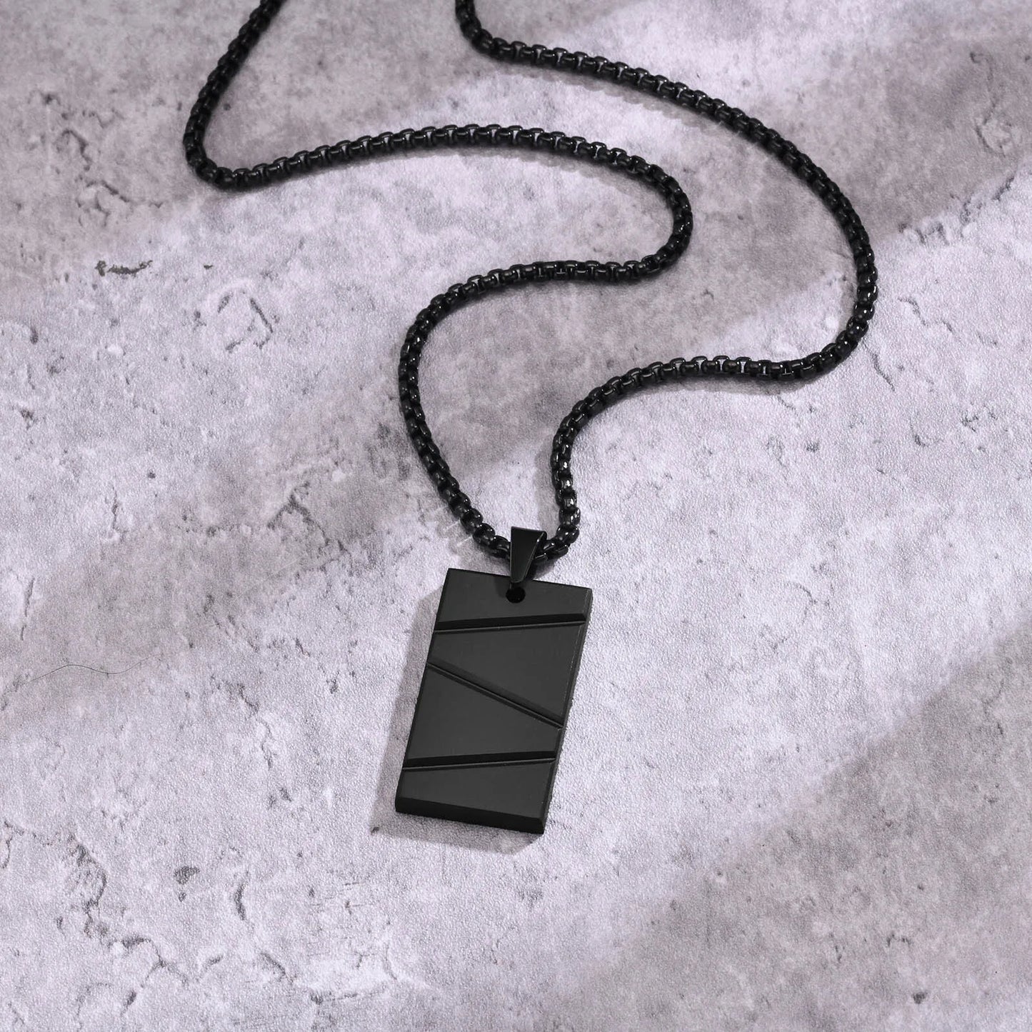Collier Dog Tag Militaire Homme