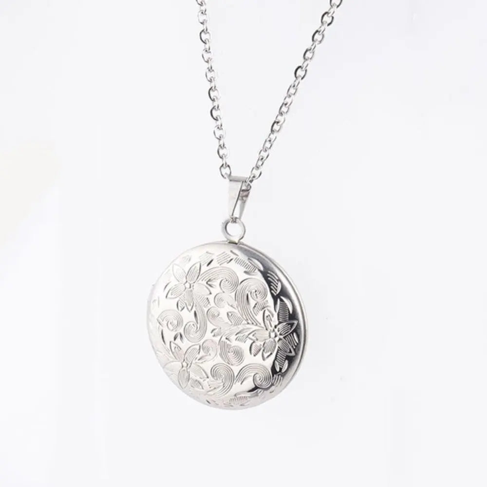 Collier Médaillon Cœur Photo