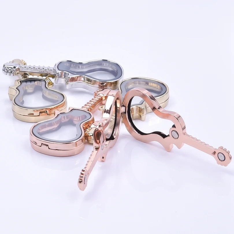 Médaillon Photo Cœur – Pendentif Souvenir Verre