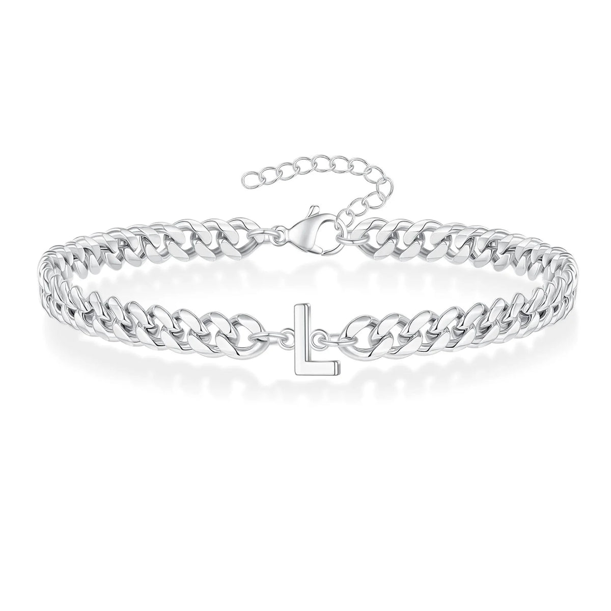 Bracelet Cubaine Initiale