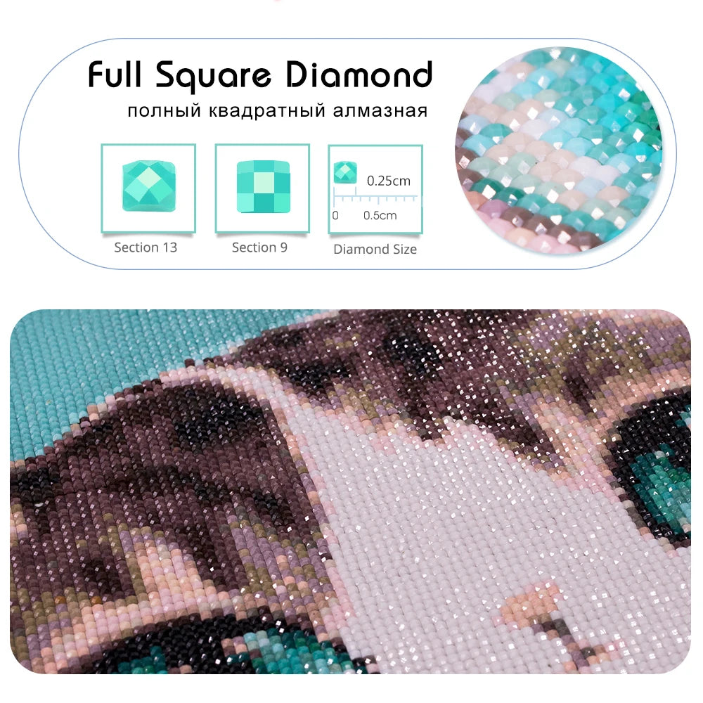 kit diamond painting personnalise photo maison des emotions vue ensemble