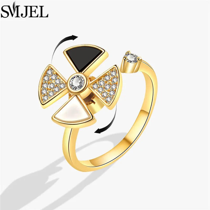 Bague Spinner Sakura