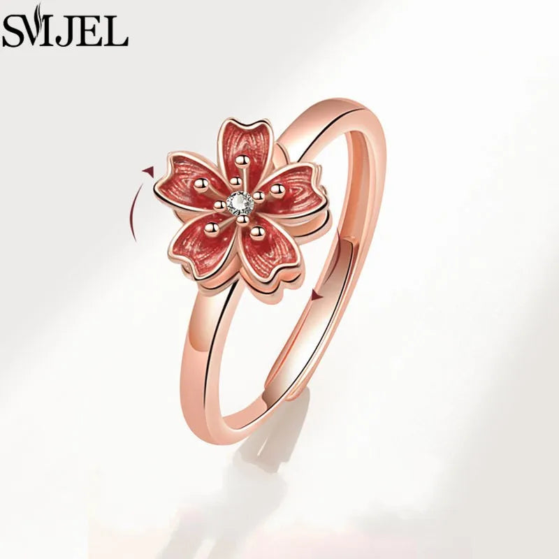 Bague Spinner Sakura