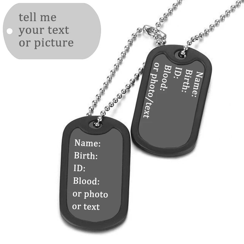 plaque militaire personnalisee collier homme cadeau fort symbolique