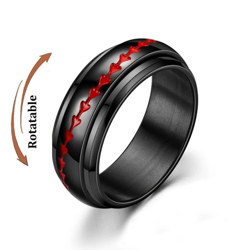 Bague Spinner Anti-Stress – Couple