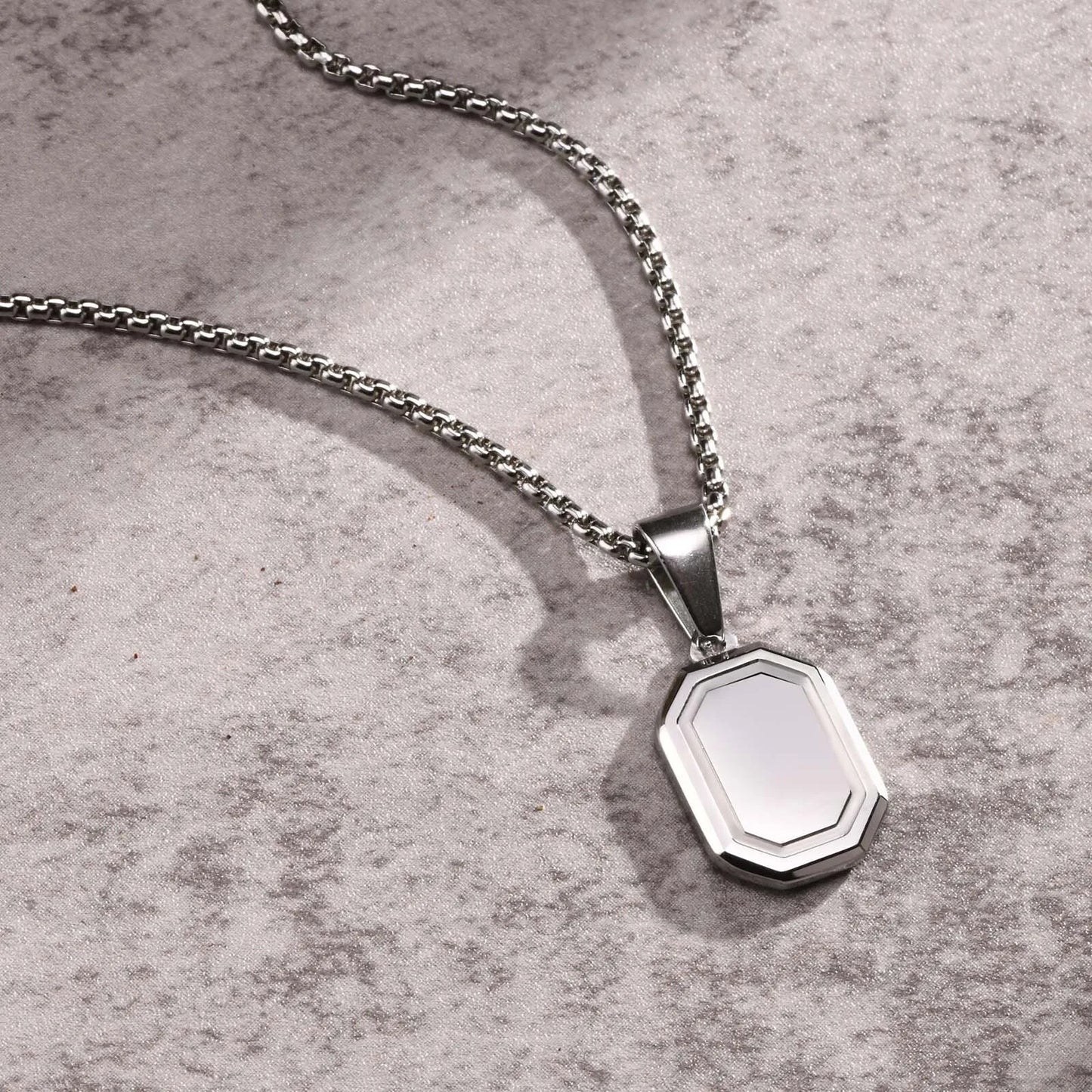 Collier Dog Tag Militaire Homme