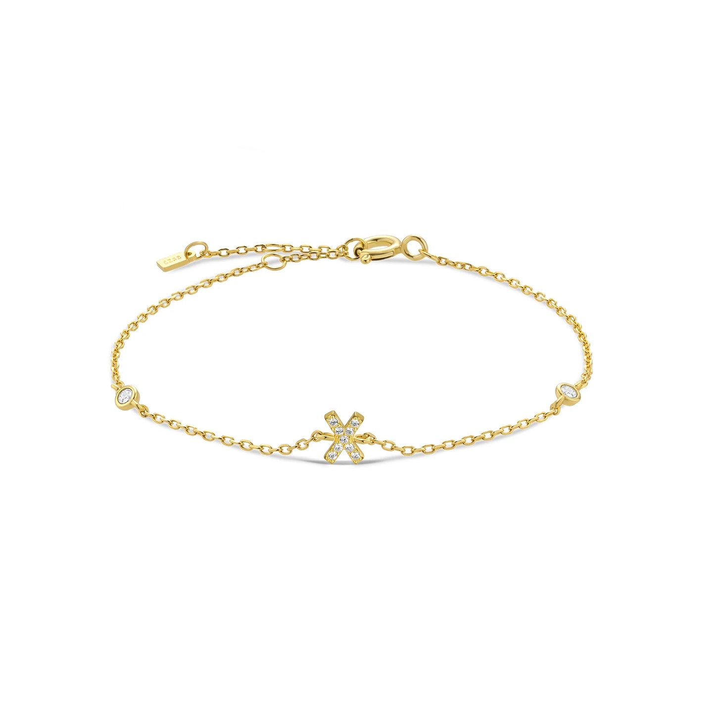 Bracelet Initiale Argent 925