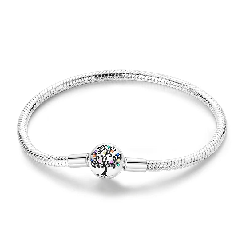Bracelet Argent Étoile & Papillon
