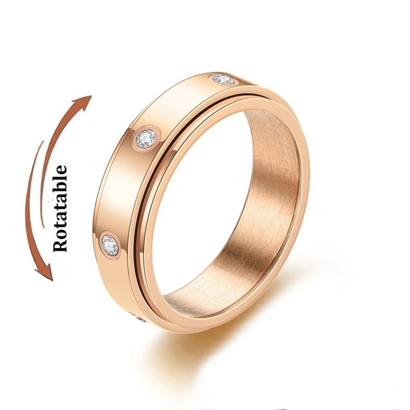 Bague Spinner Anti-Stress – Couple