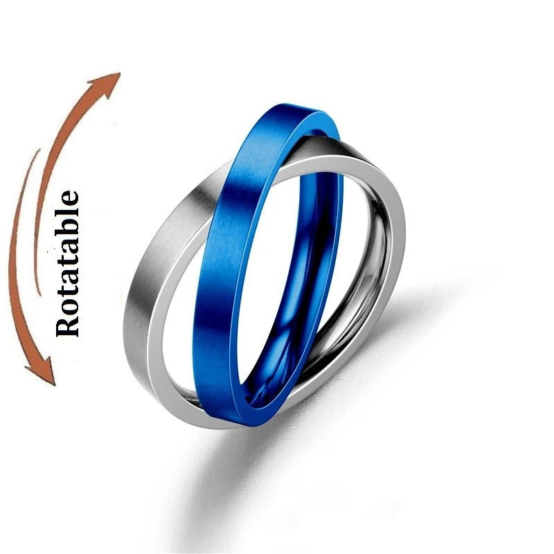 bague anti-stress spinner couple bijou maison des emotions